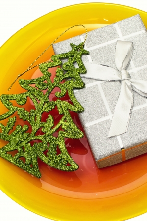 new year holidays and giftsの写真素材