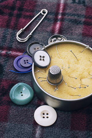handmade and needleworkの写真素材