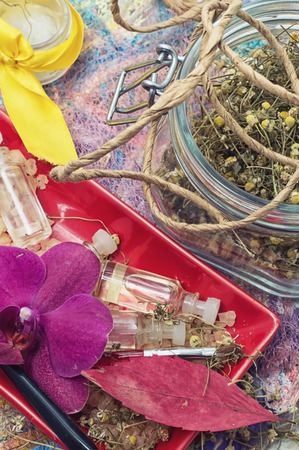 flavor of natural cosmeticsの写真素材