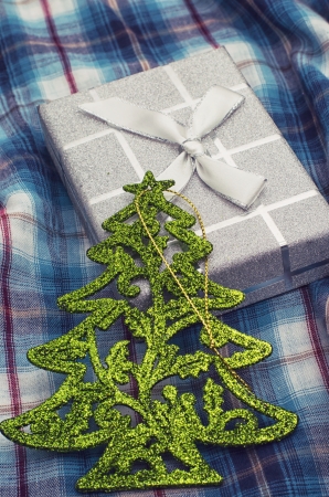 Christmas toys and trinkets for the holidayの写真素材
