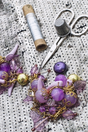 necklaces handmadeの写真素材
