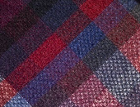 texture of manually woven textile fabric