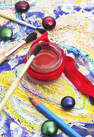 pencils,paintの写真素材