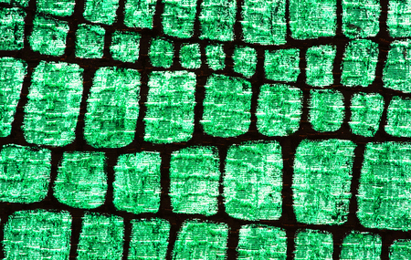 piece textile textured fabric turquoise colorの写真素材
