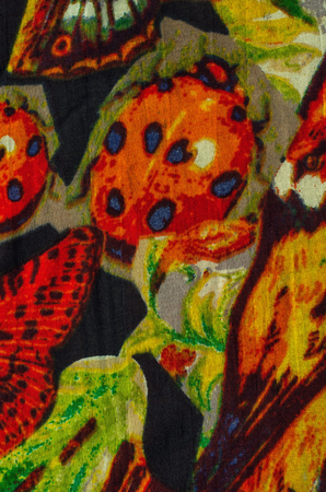texture cut textile fabrics of different coloursの写真素材
