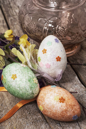 Easter compositionの写真素材
