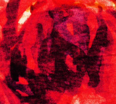 texture cut textile fabrics of red coloursの写真素材