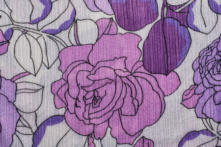 texture cut textile fabrics of different coloursの写真素材