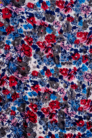 texture cut textile fabrics of different coloursの写真素材