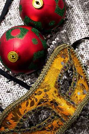new-year toys and knick-knackeries to Christmasの写真素材