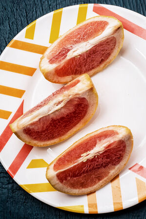 juicy,cut sliced fruit grapefruit