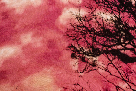 texture painted at home manually textile fabricの写真素材