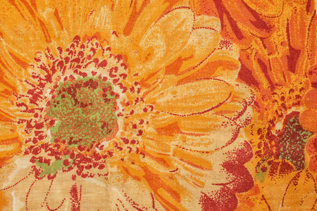 texture painted at home manually textile fabricの写真素材