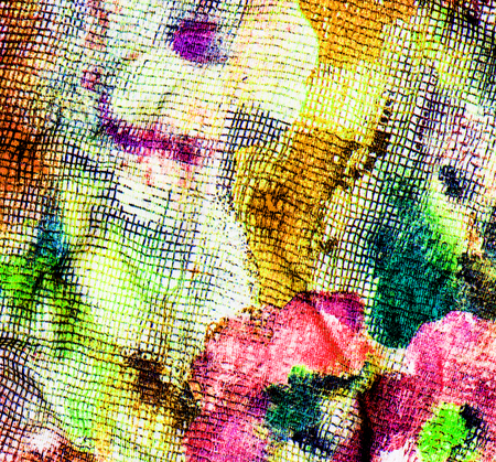 texture painted at home manually textile fabricの写真素材