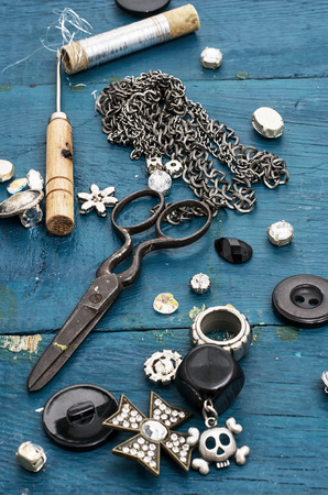 sewing accessoriesの写真素材
