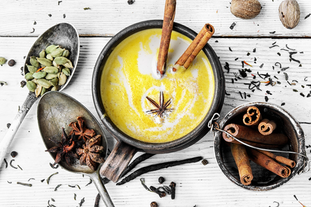 Indian masala teaの写真素材