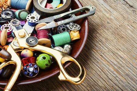 Jewelry and accessories for the manufacture of jewelry and decor.の写真素材