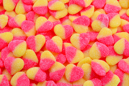 Jelly colorful sweets backgroundの写真素材