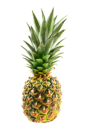 Pineapple isolated on white.の写真素材
