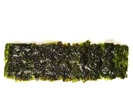 Nori seaweed isolated on white.の写真素材