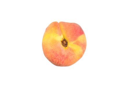 Fig peach isolated on white background.の写真素材