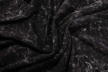 Gray pattern. Gray fabric texture. Top view.