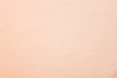 Liquid foundation texture. Make up for women. Top view.の写真素材