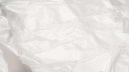 Plastic wihite background. Top view. Copy space.の写真素材