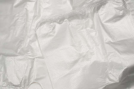 Plastic wihite background. Top view. Copy space.