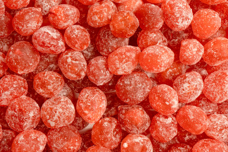 Dried kumquat isolated on a white background. Top view.の写真素材