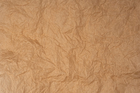 Crumpled paper as a background. Top view.の写真素材