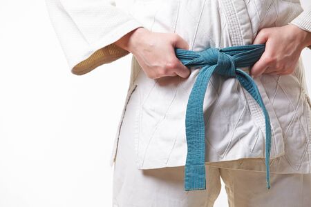 woman in a kimonoの写真素材