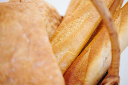 pastries, baguetteの写真素材