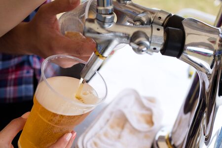 Draught beerの写真素材