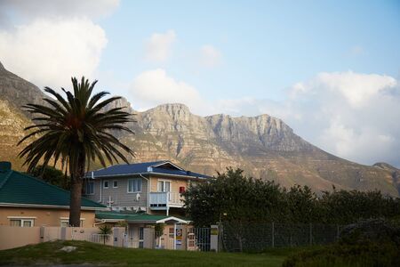 mountain landscape of South Africaの写真素材