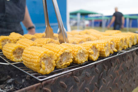 Corn on the grill