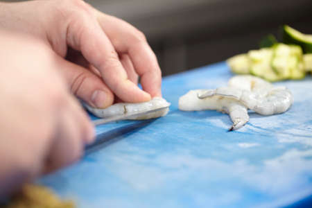 shrimp cutsの写真素材