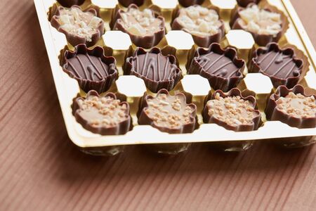 delicious chocolate candies