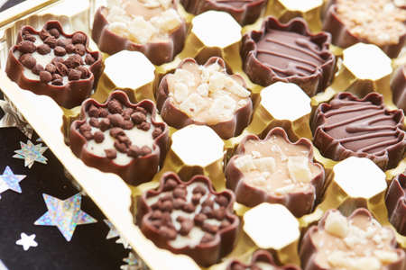 delicious chocolate candies