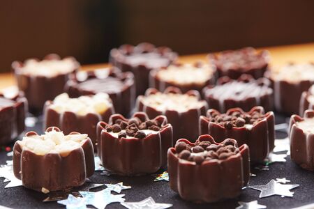 delicious chocolate candies