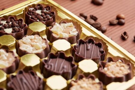 delicious chocolate candies