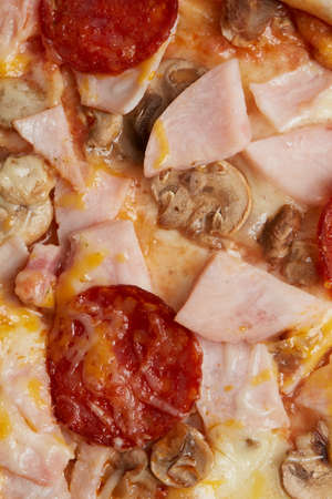 pizza close upの写真素材