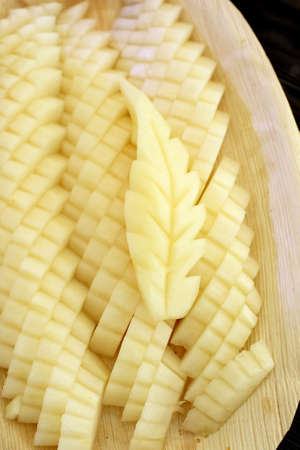 sliced melon
