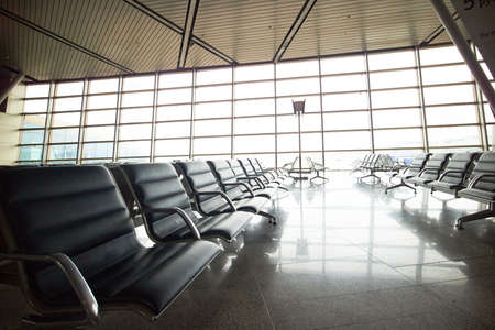 waiting hall at airport