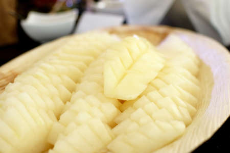 sliced melonの写真素材