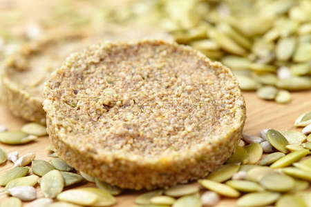 healthy eating granola, seedsの写真素材