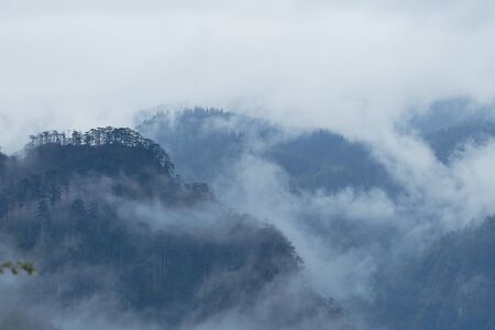 mountain scenery in Montenegro