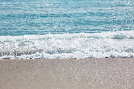 Sea beach in Barcelonaの写真素材