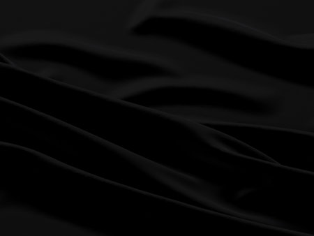 Black satin luxury cloth texture abstract background. 3d render illustrationの写真素材