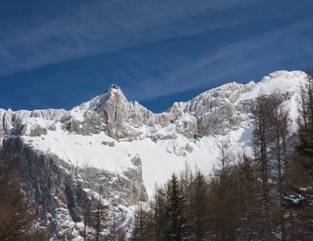 View to the Dachstein. Austriaの写真素材
